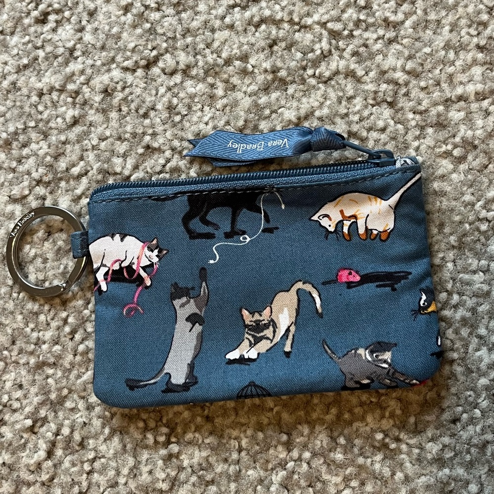 Vera Bradley Cat Wallet